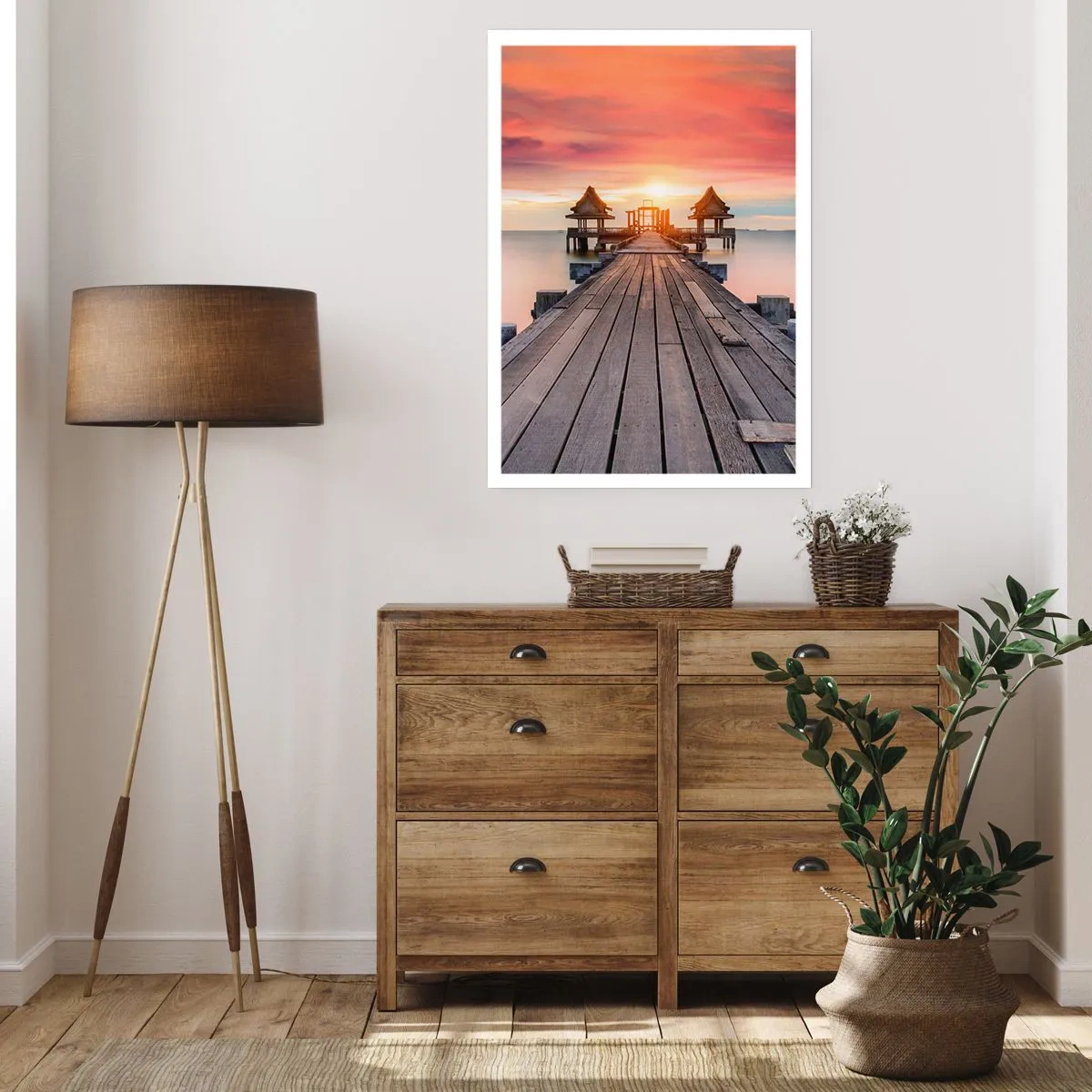 Poster - Tramonto d'oriente - 70x100 cm