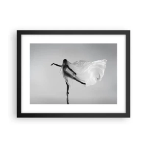 Poster in cornice nera - Leggerezza ed eleganza - 40x30 cm