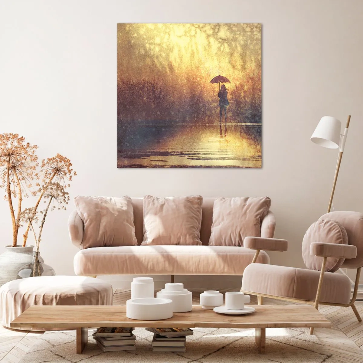 Quadro su tela - Stampe su Tela - Sento che qualcuno mi guarda - 70x70 cm