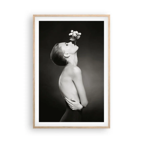 Poster in cornice rovere chiaro - Eleganza eccentrica - 61x91 cm