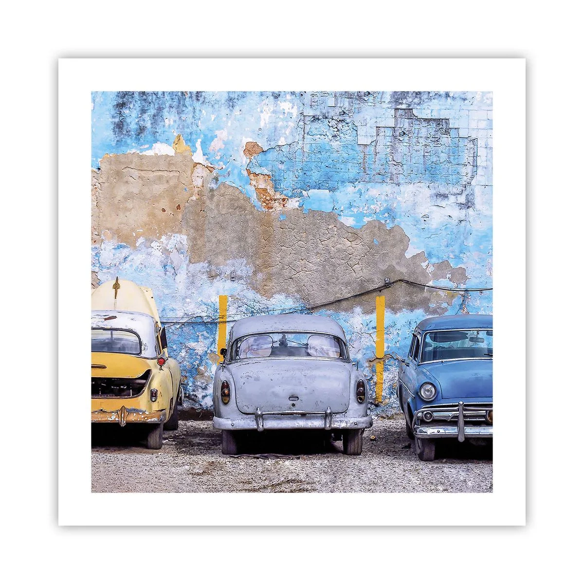 Poster - L'incontro dei veterani - 50x50 cm