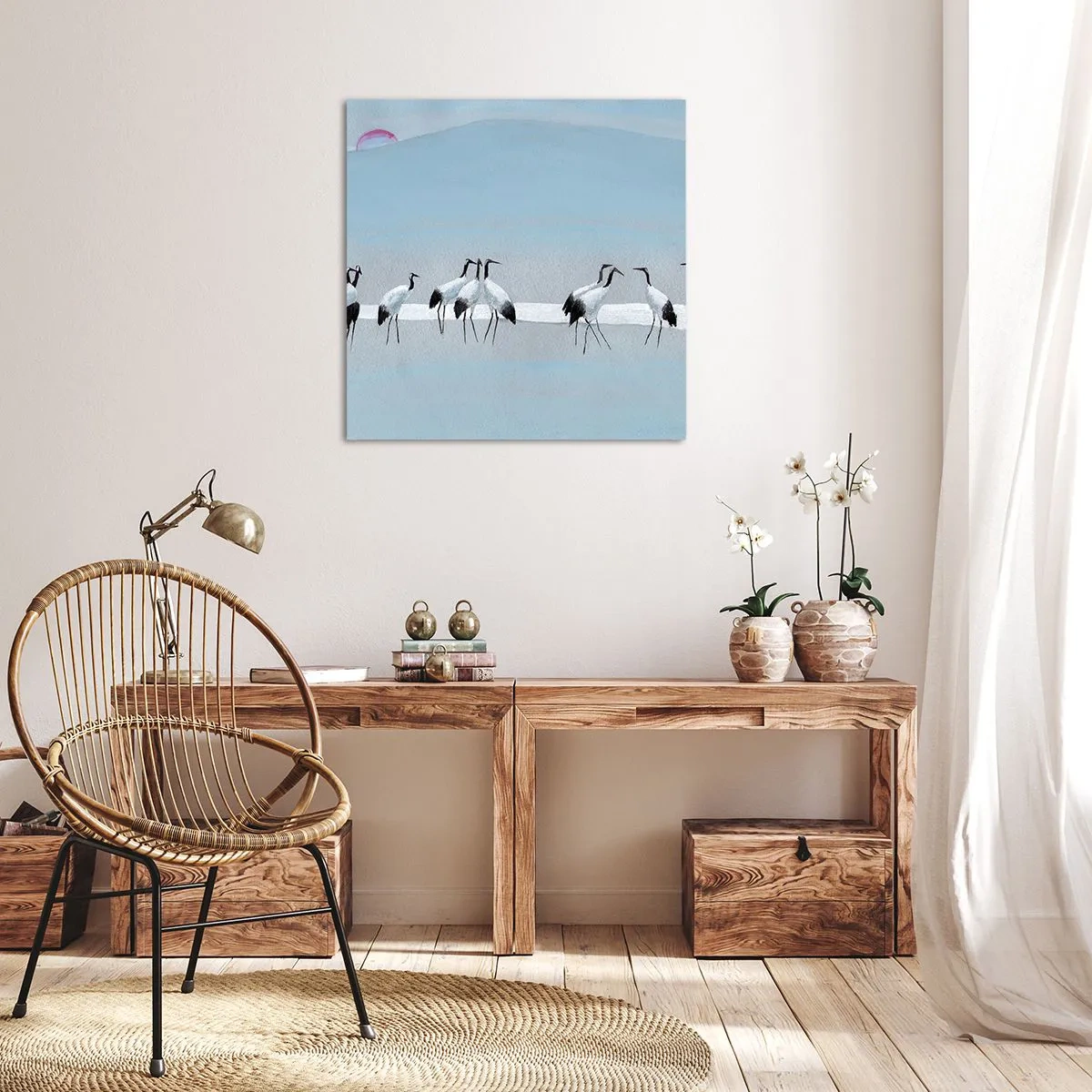 Quadro su tela - Stampe su Tela - Dopo un giorno rovente - 30x30 cm