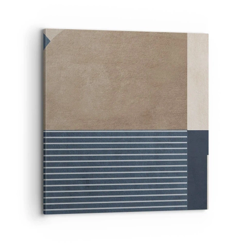 Quadro su tela - Stampe su Tela - Composizione di semplicità e rotondità - 70x70 cm