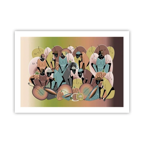 Poster - Arriva la grande festa - 70x50 cm