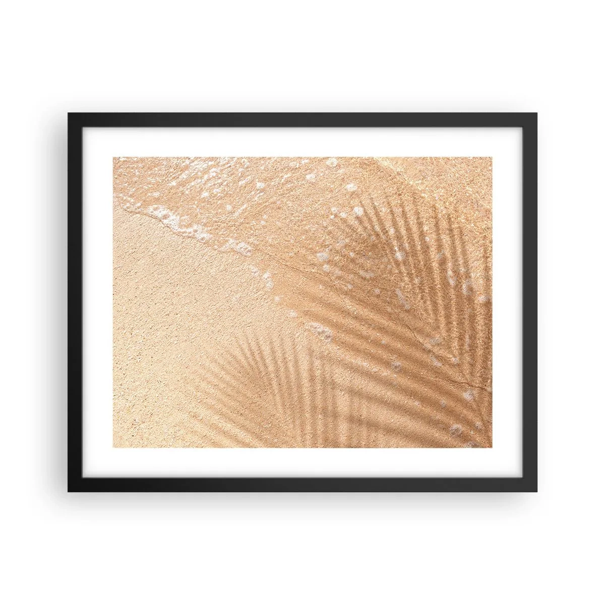 Poster in cornice nera - Ombra di un'estate bollente - 50x40 cm