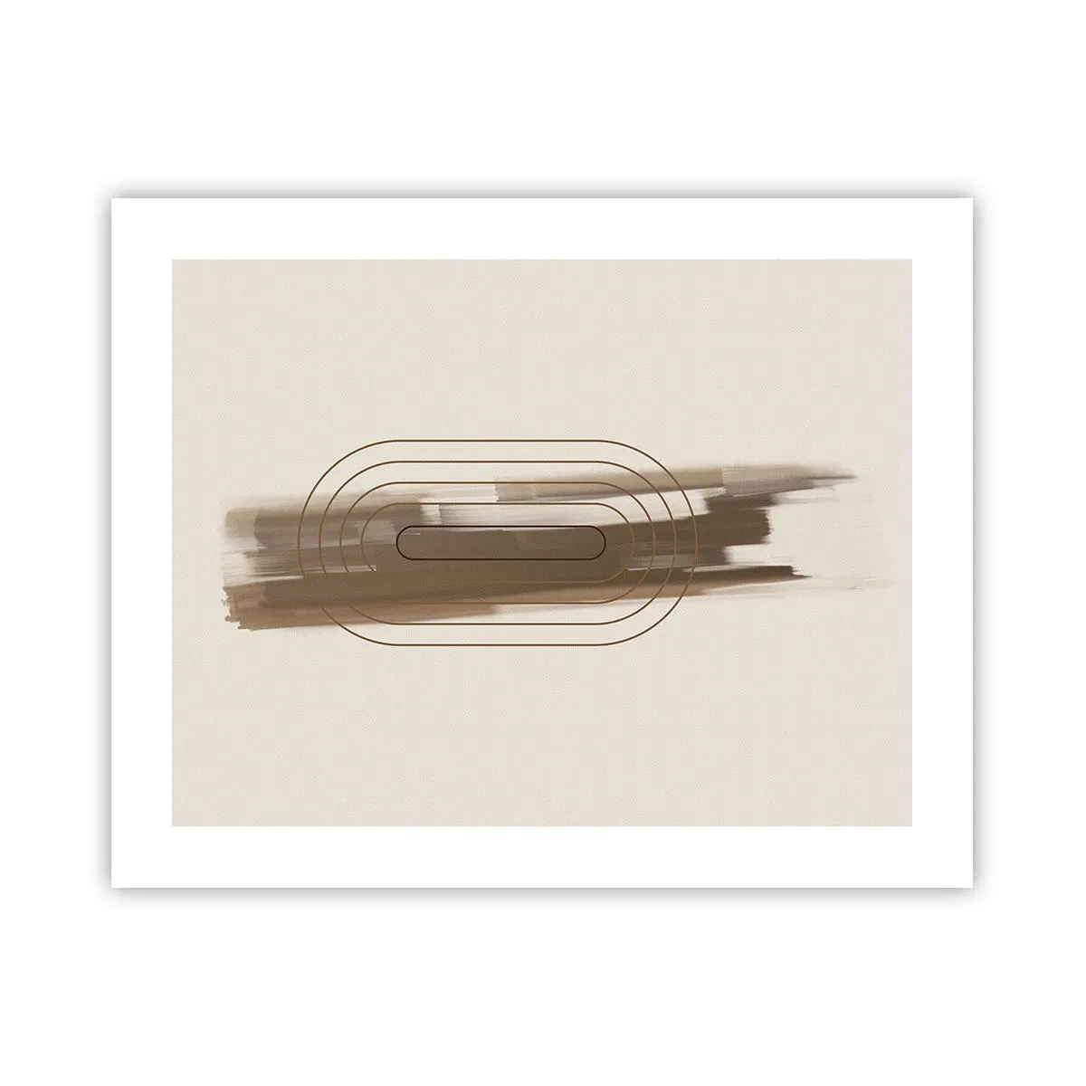 Poster - Un soffio di grigio - 50x40 cm