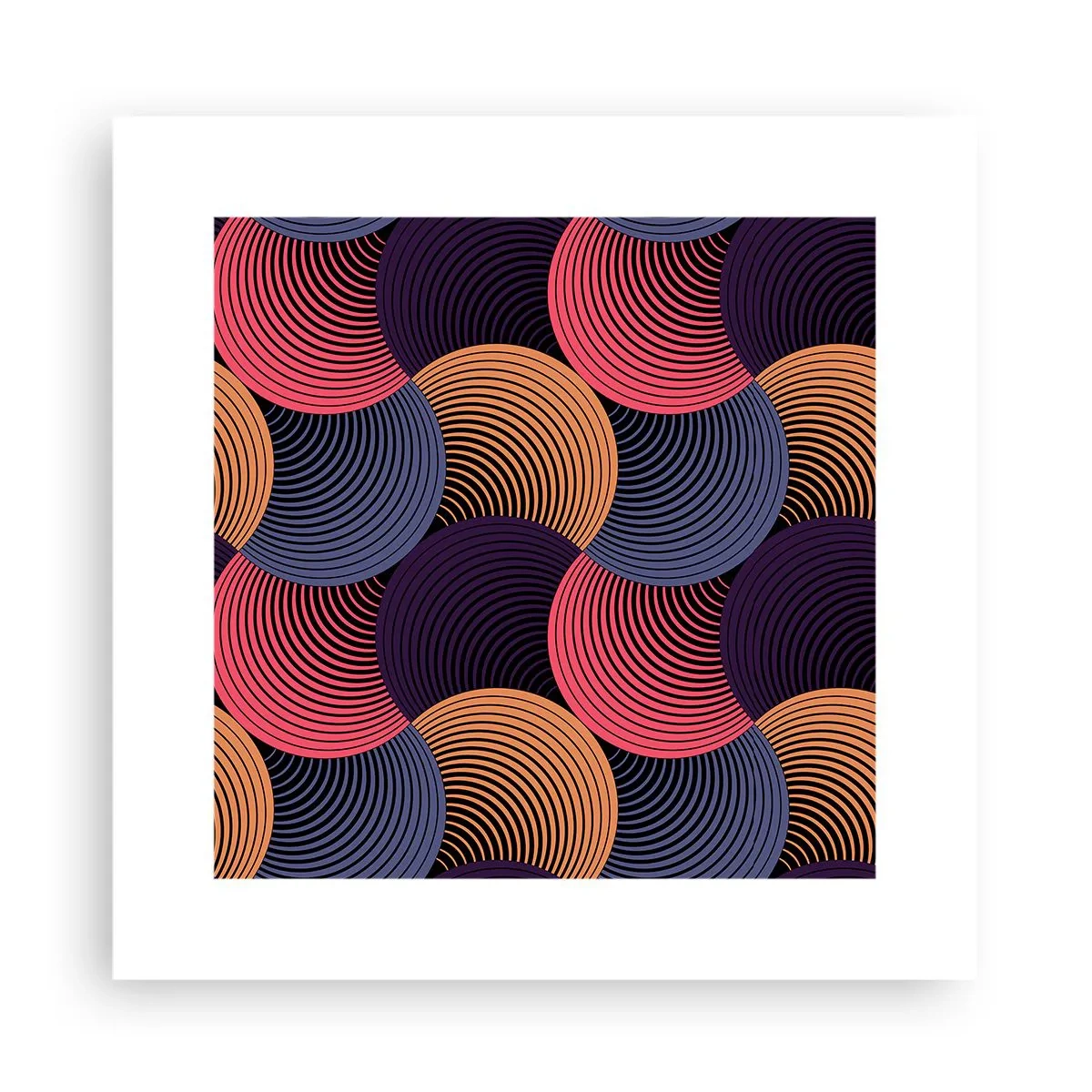 Poster - Al ritmo delle sfere - 30x30 cm