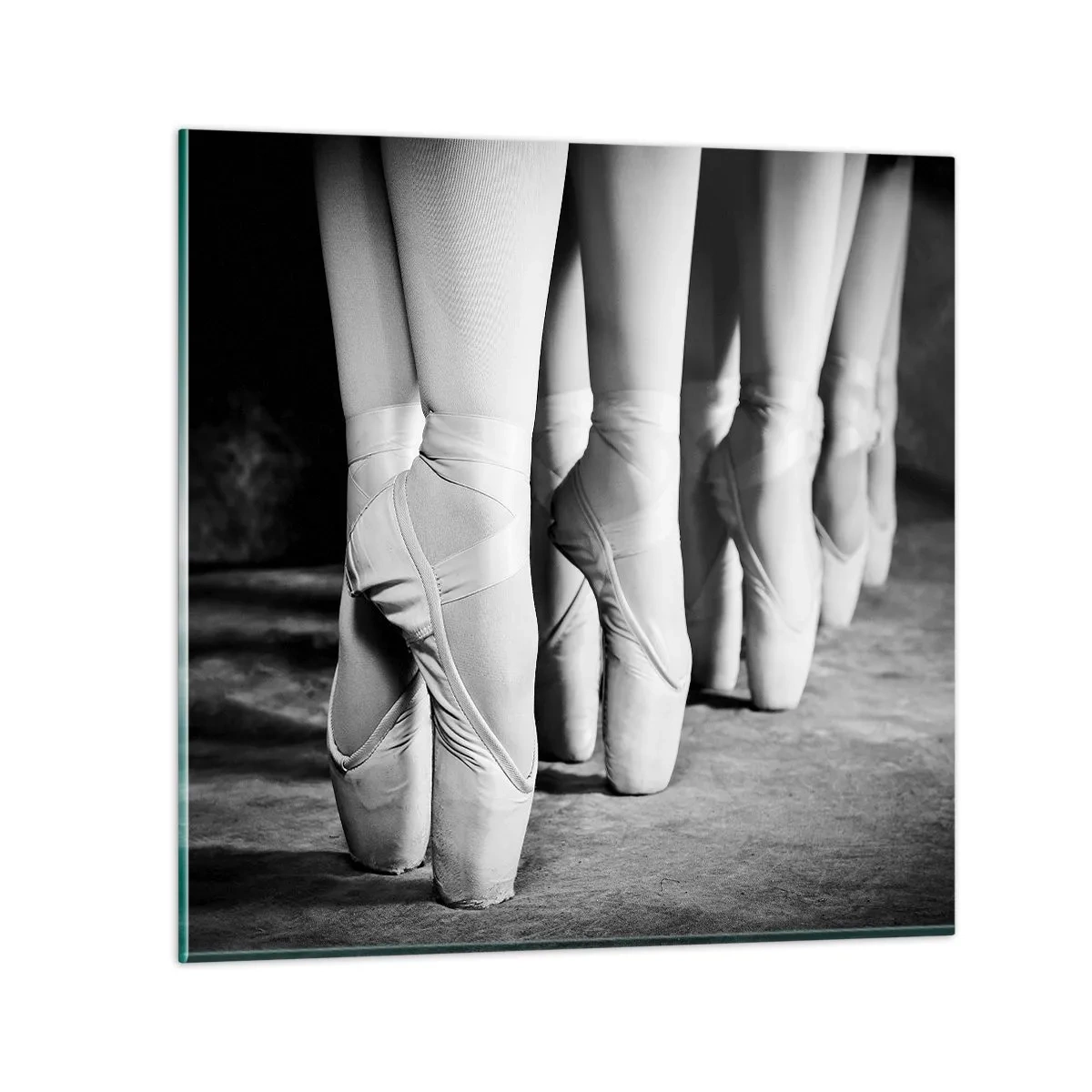 Quadro su vetro - Insieme, con leggerezza - 40x40 cm