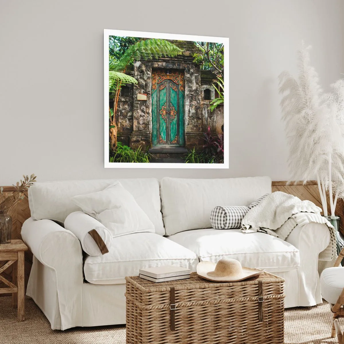 Poster - Le porte verso un mondo esotico - 40x40 cm