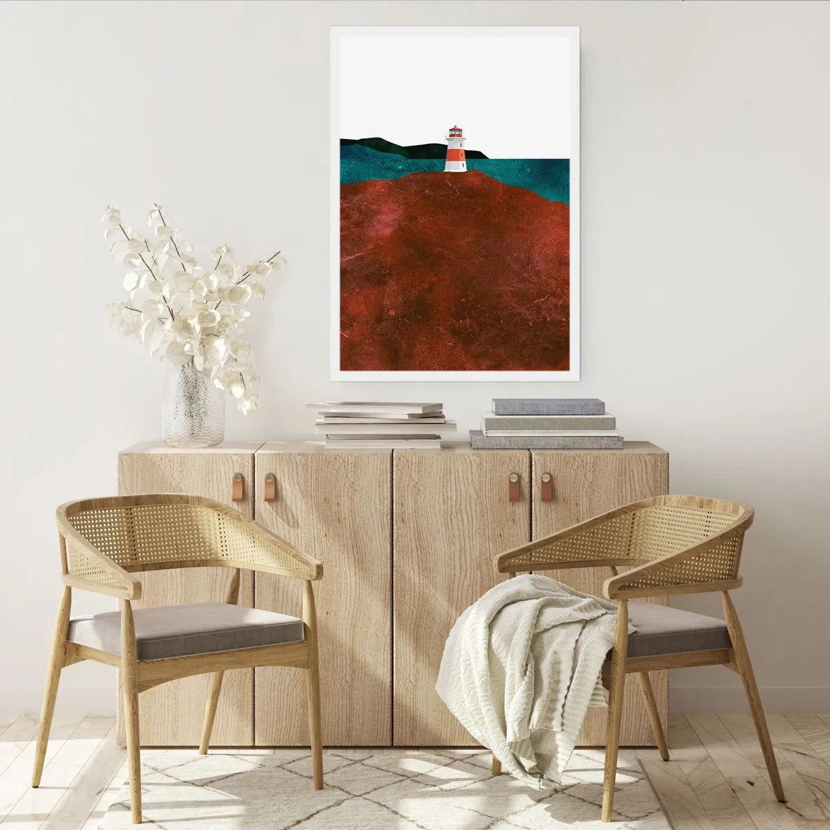Poster - Contemplando il mare - 30x40 cm