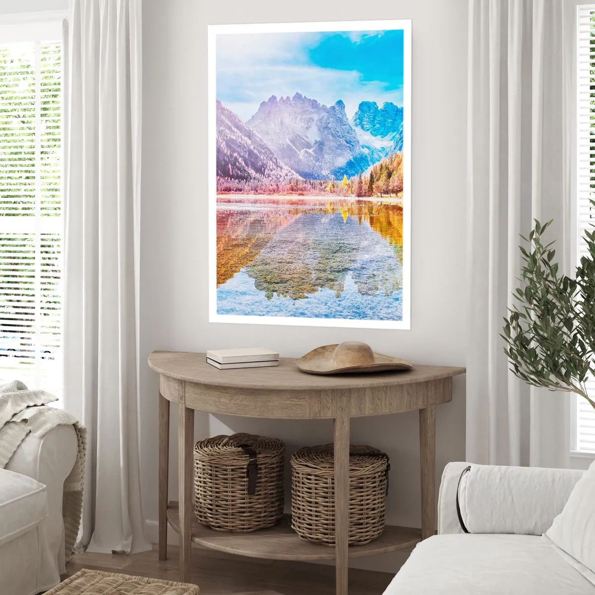 Poster - E nei monti è già autunno - 61x91 cm