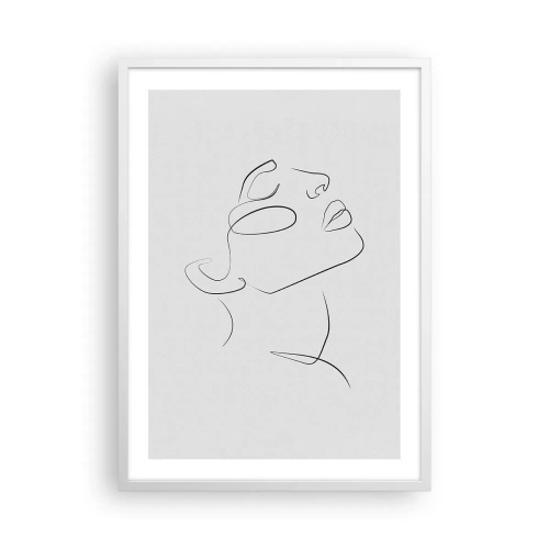 Poster in cornice bianca - I meandri dei sogni - 50x70 cm