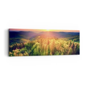 Quadro su tela - Stampe su Tela - Vette e cime - 90x30 cm