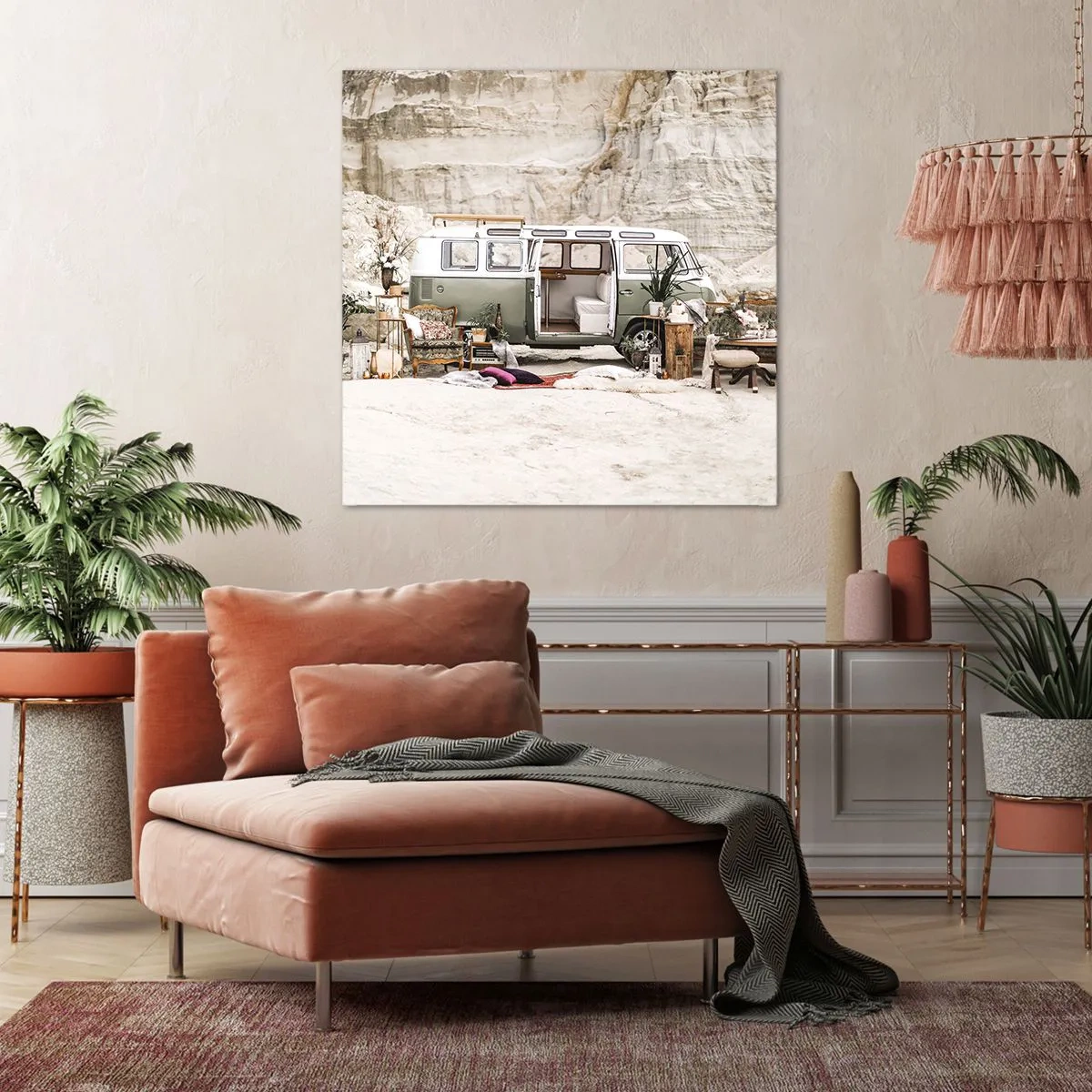 Quadro su tela - Stampe su Tela - è tempo di viaggiare - 60x60 cm