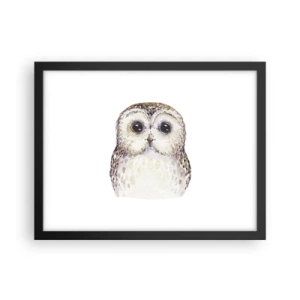 Poster in cornice nera - Guardami negli occhi - 40x30 cm