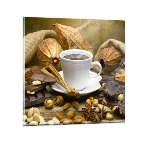 Quadro su vetro - Per i cercatori di emozioni - 60x60 cm