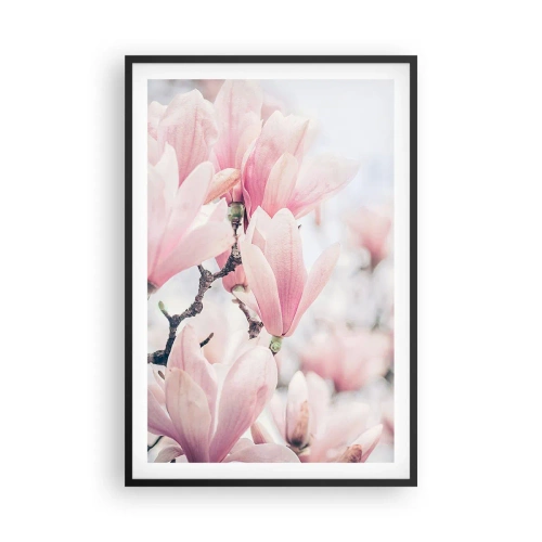 Poster in cornice nera - Ideale di delicatezza - 61x91 cm