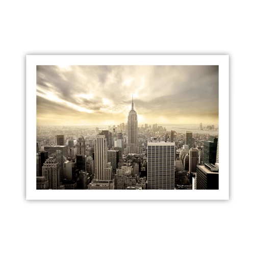 Poster - New York in grigio - 70x50 cm