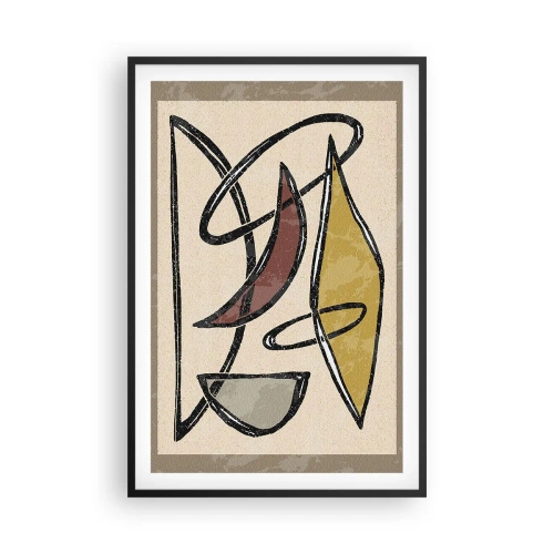 Poster in cornice nera - Verticali e orizzontali - 61x91 cm