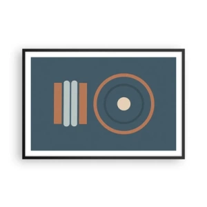 Poster in cornice nera - L'essenza delle cose - 91x61 cm