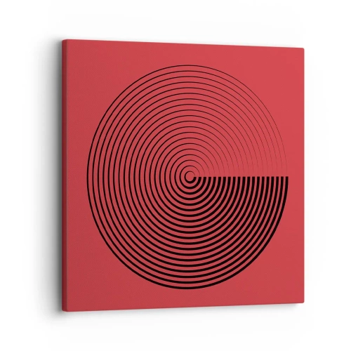 Quadro su tela - Stampe su Tela - Movimento circolare - 30x30 cm