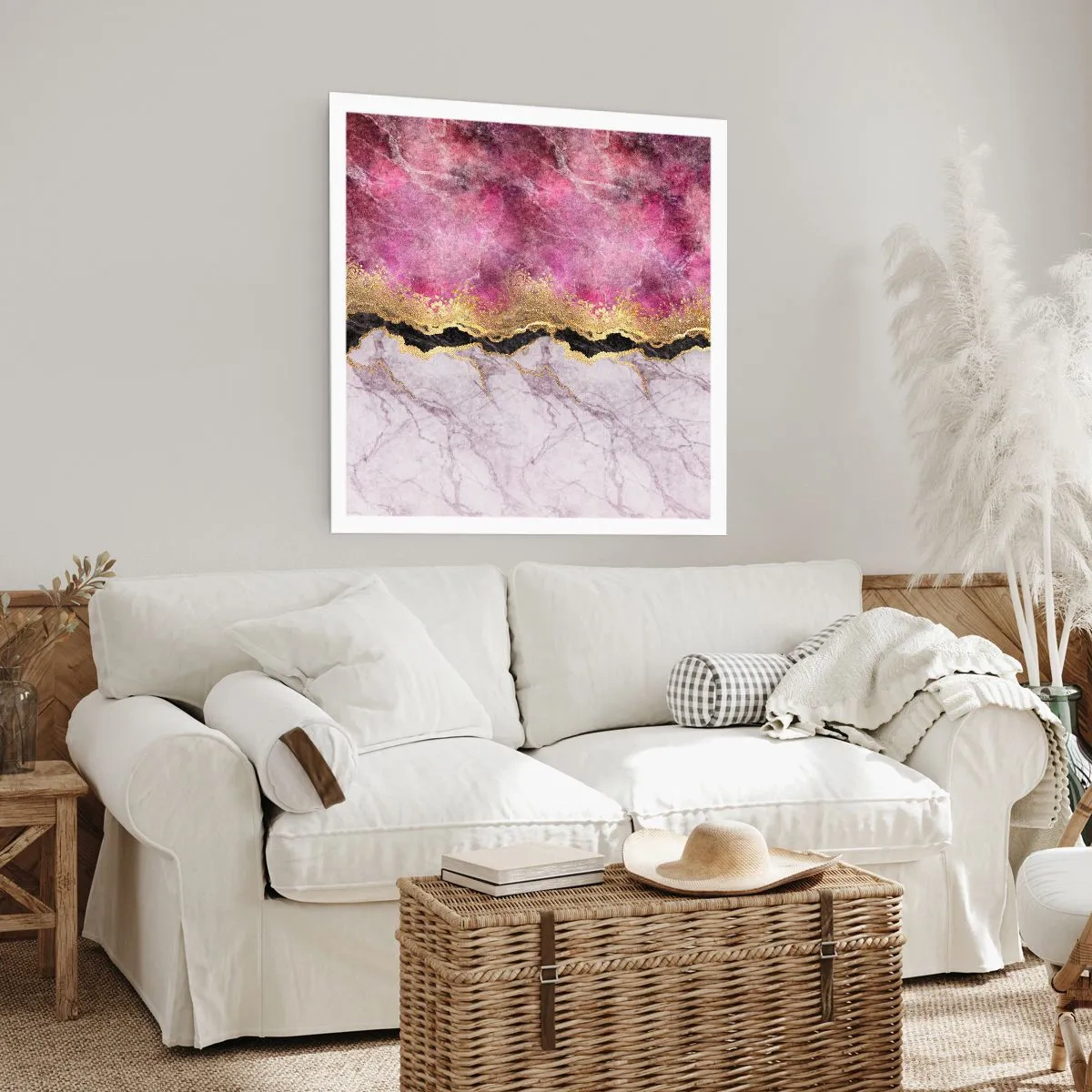 Poster - Sul confine - 60x60 cm