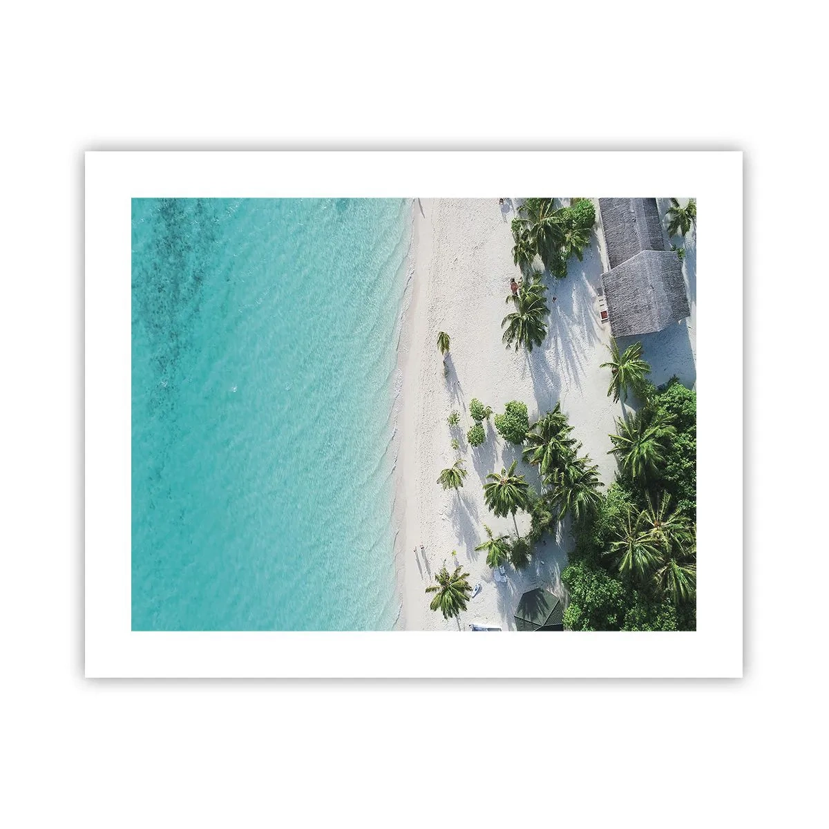 Poster - Vacanze in paradiso - 50x40 cm