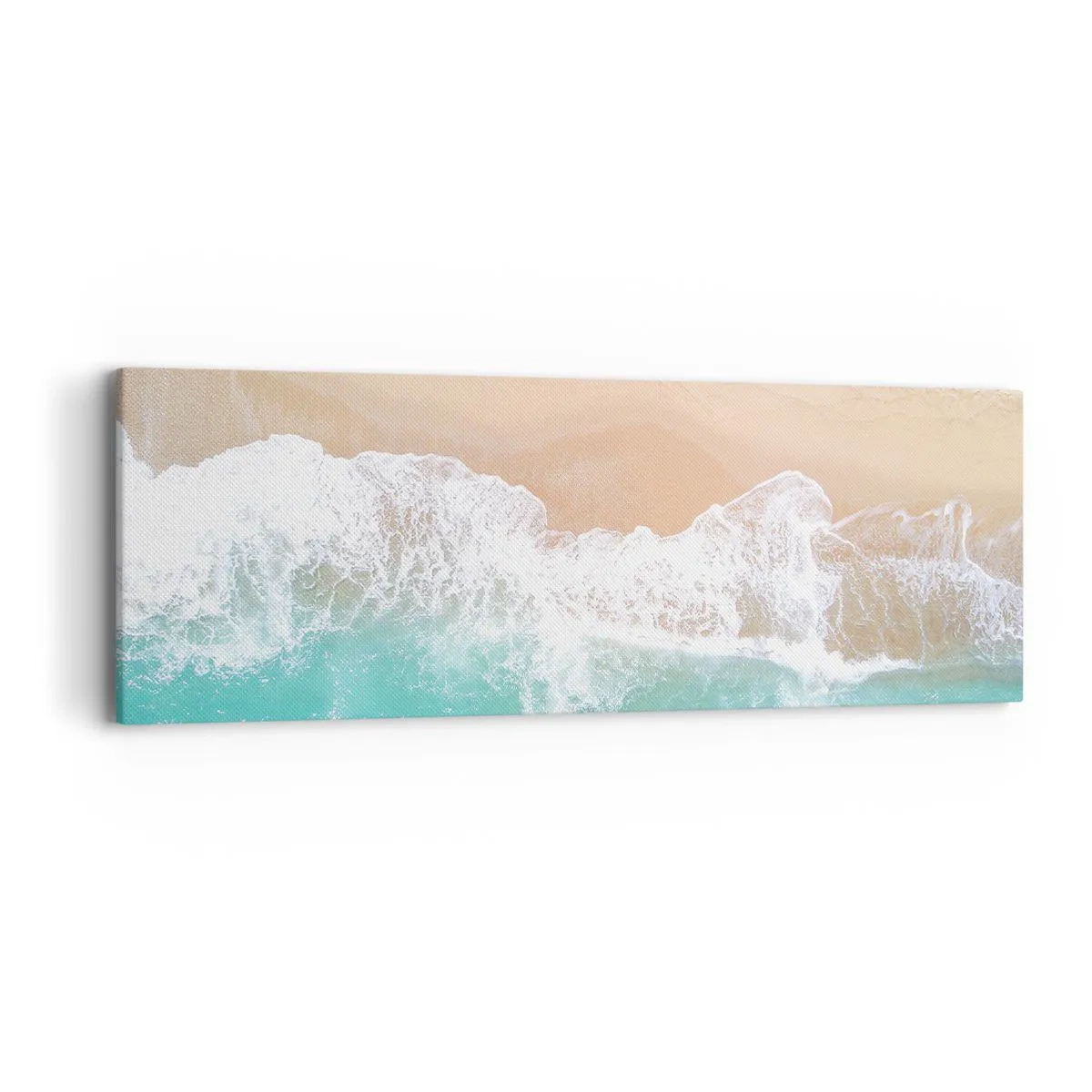 Quadro su tela - Stampe su Tela - Un tocco carezzevole - 90x30 cm