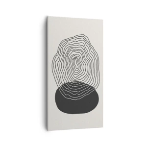 Quadro su tela - Stampe su Tela - Durata e vibrazione - 55x100 cm