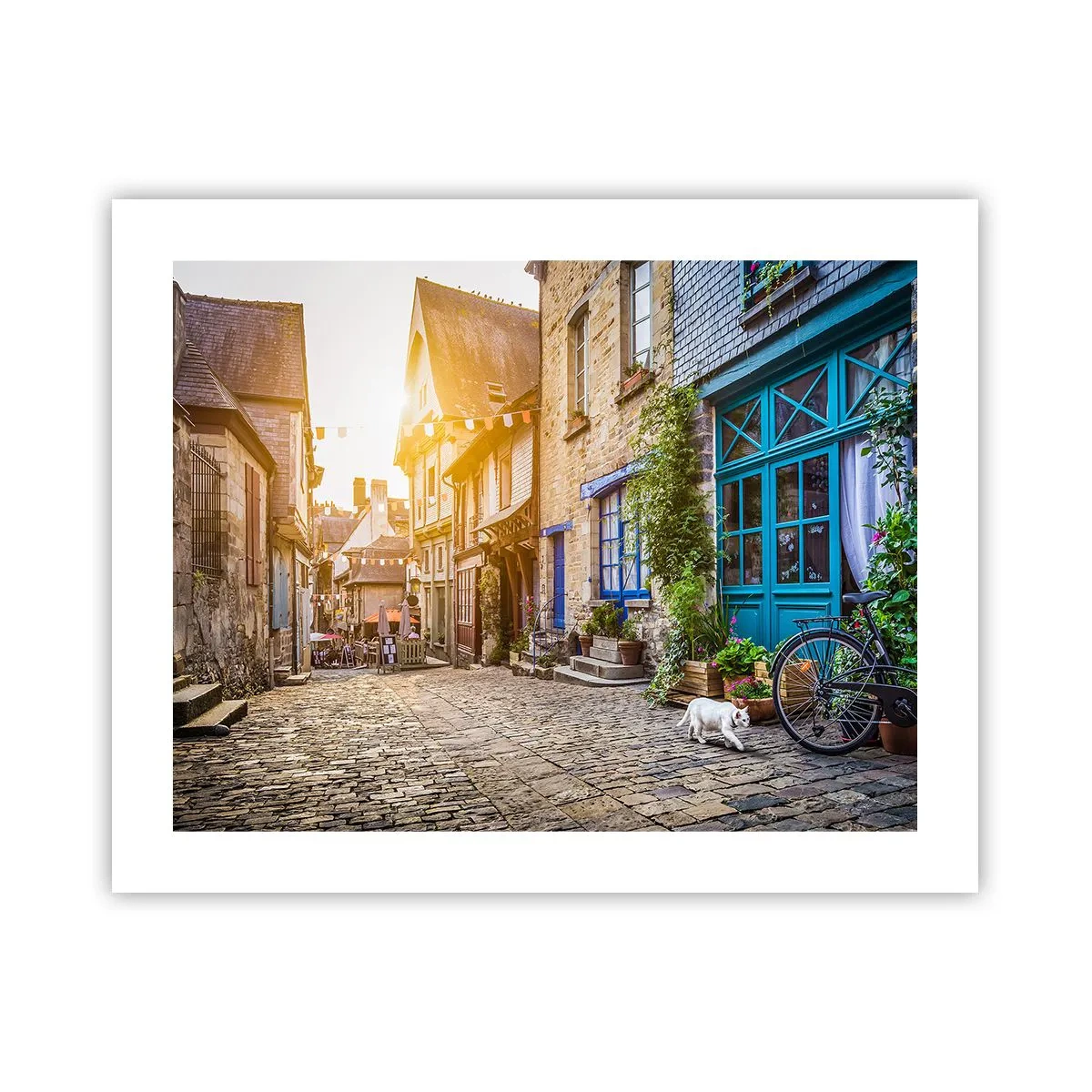 Poster - Lo spirito bianco della cittadina - 50x40 cm