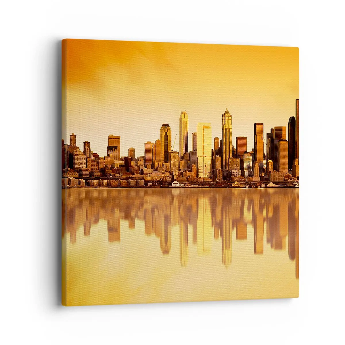 Quadro su tela - Stampe su Tela - Silenzio della metropoli - 40x40 cm