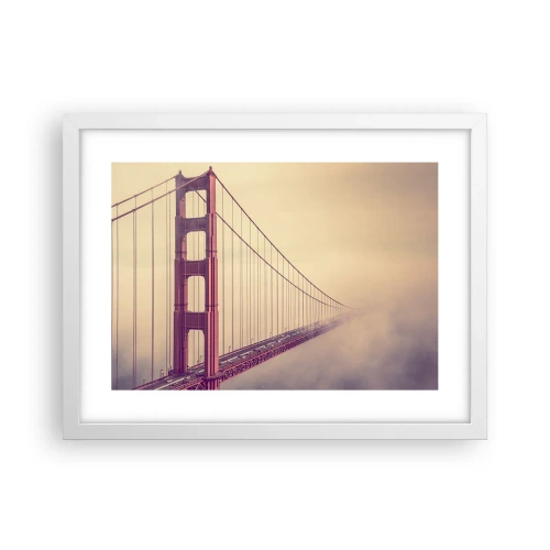 Poster in cornice bianca - Tra il cielo e la terra - 40x30 cm