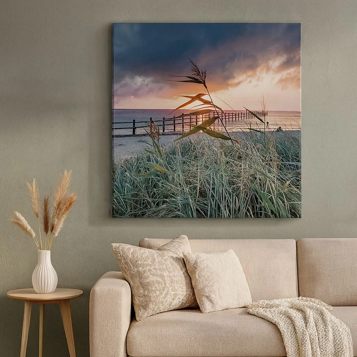 Quadro su tela - Stampe su Tela - Non andrà via col vento - 30x30 cm