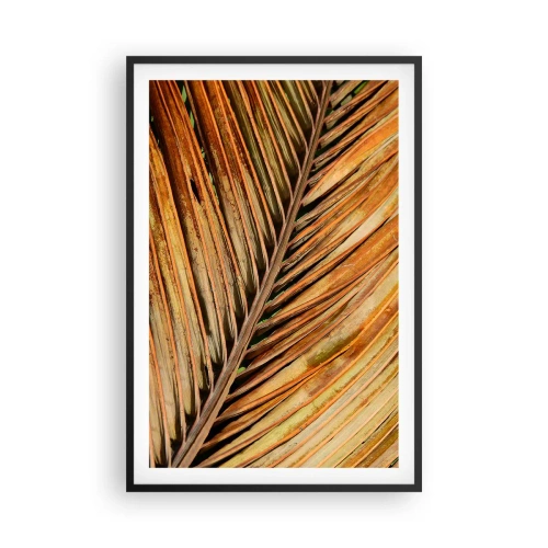 Poster in cornice nera - Oro di cocco - 61x91 cm