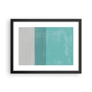 Poster in cornice nera - Composizione equilibrata - 40x30 cm