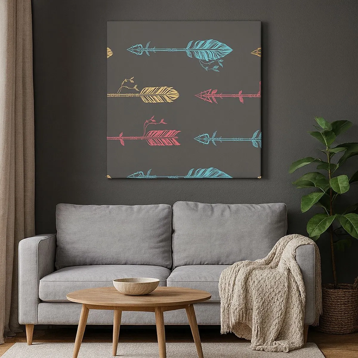 Quadro su tela - Stampe su Tela - In ordine - 30x30 cm