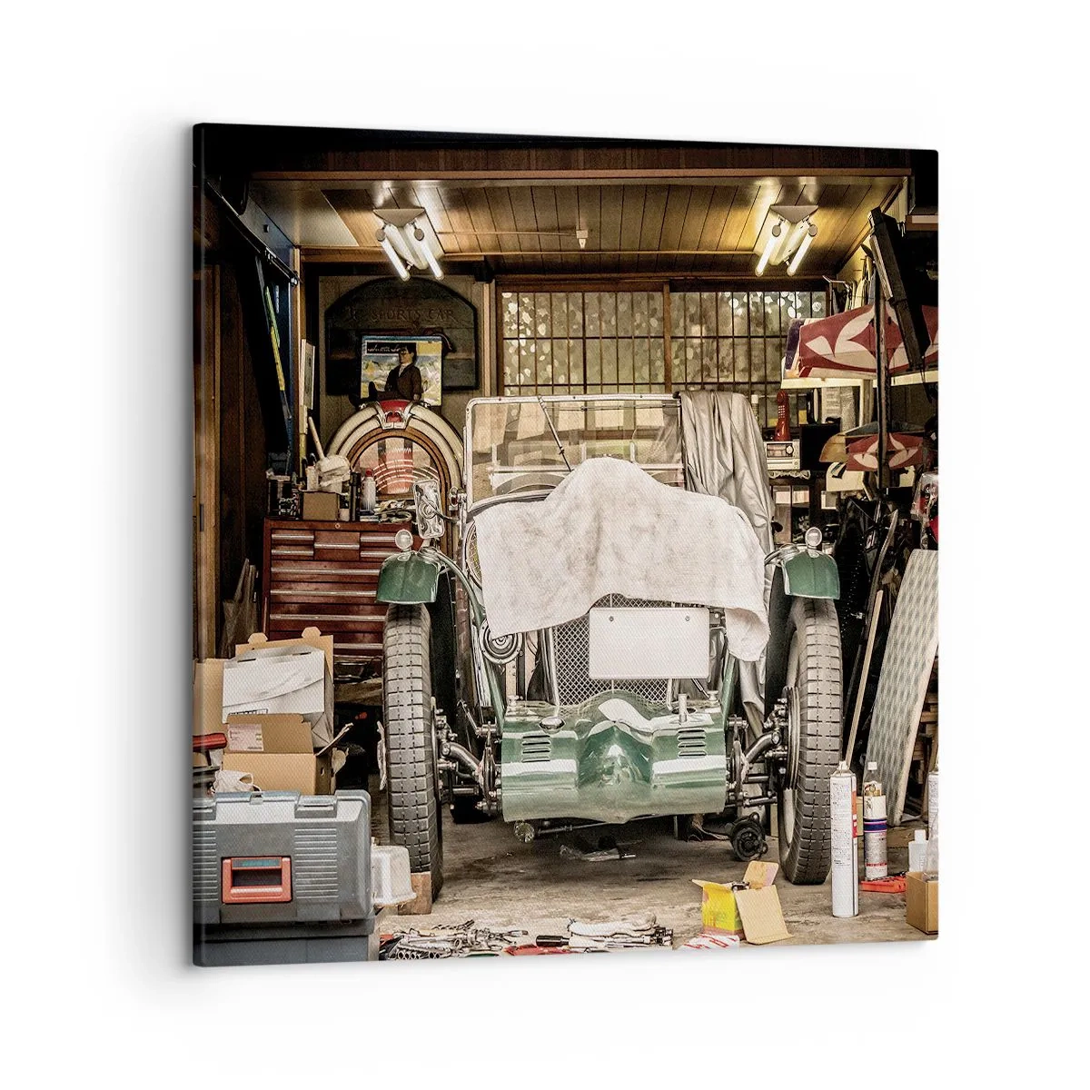 Quadro su tela - Stampe su Tela - Ritorno al passato - 50x50 cm