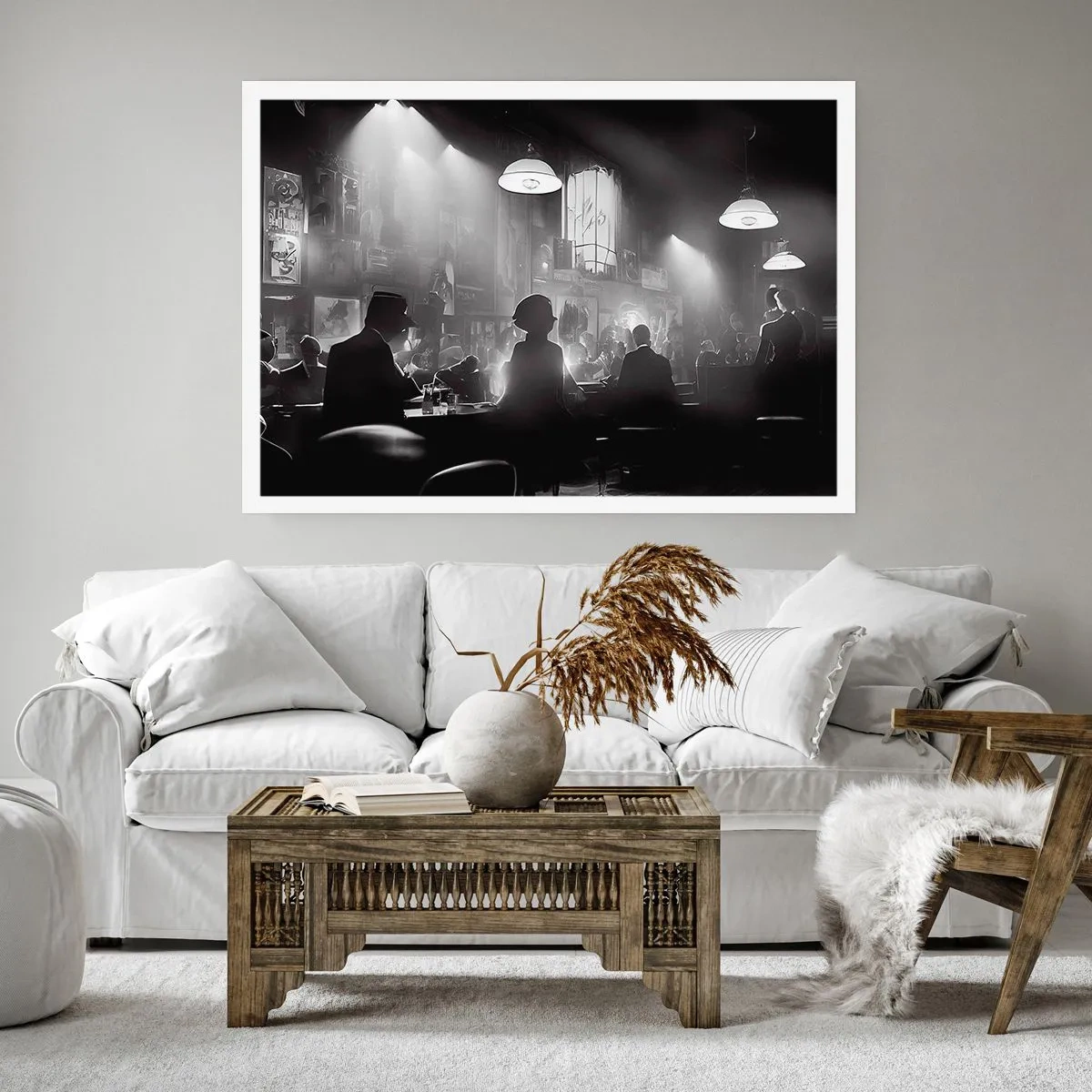 Poster - Nell'atmosfera jazz - 91x61 cm