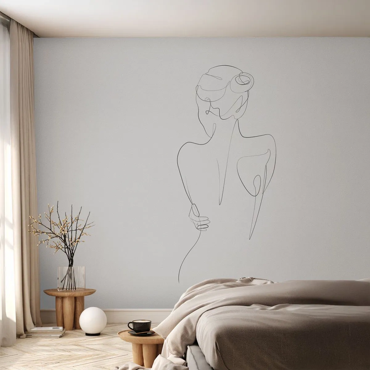 Fotomurali Standard Eco - La musica del corpo - Grafica, Corpo, Pezzo - 400x280 cm