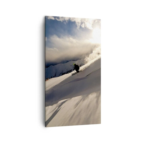 Quadro su tela - Stampe su Tela - Sfida dei monti accettata - 45x80 cm