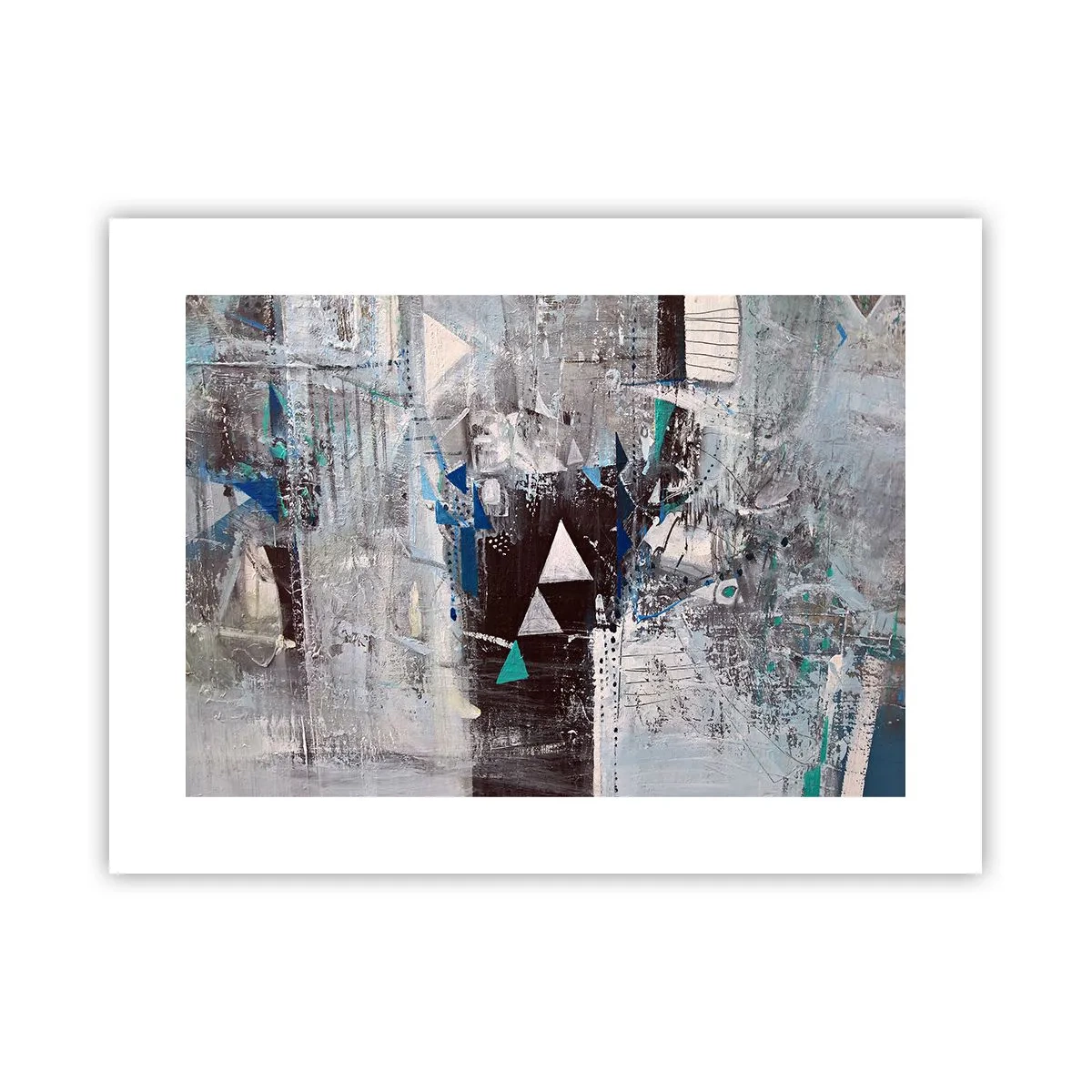 Poster - L'ordine superiore dei triangoli - 40x30 cm