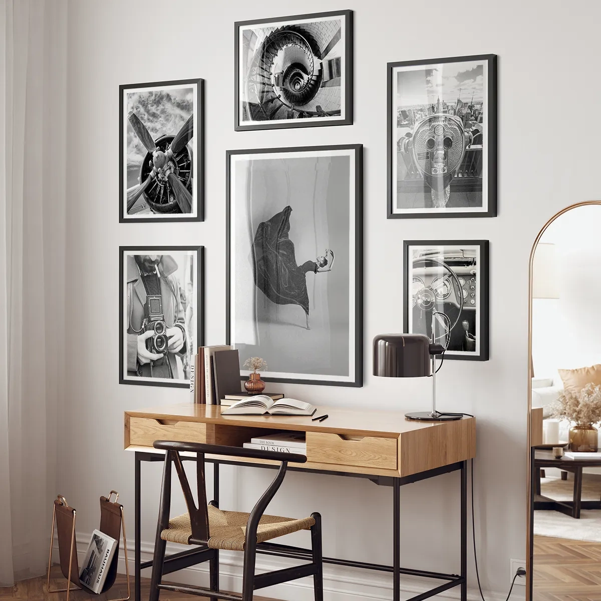 Black and white no. 2 - Ispirazione per la sala