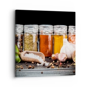 Quadro su tela - Stampe su Tela - Perché la vita abbia sapore - 30x30 cm