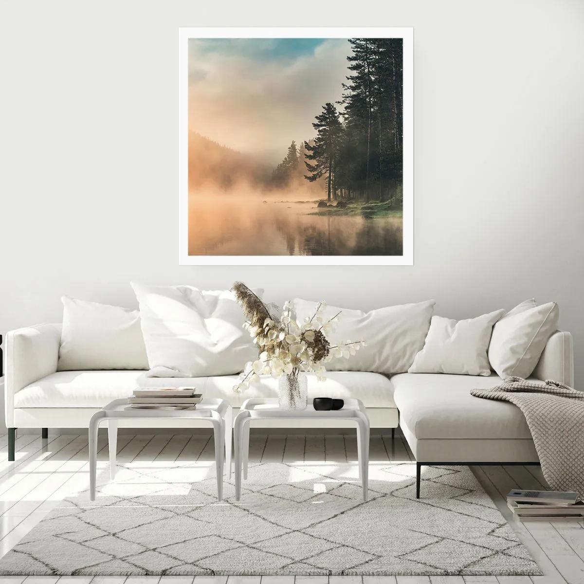 Poster - La nascita del giorno - 40x40 cm