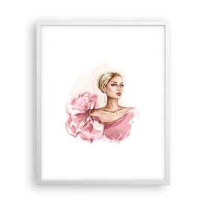Poster in cornice bianca - Come un quadro... - 40x50 cm