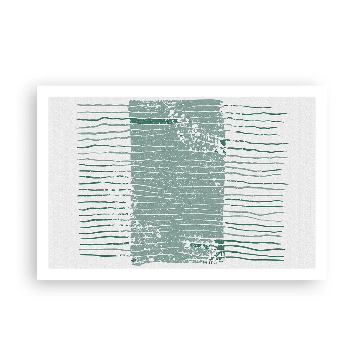 Poster - Astrazione marina - 91x61 cm