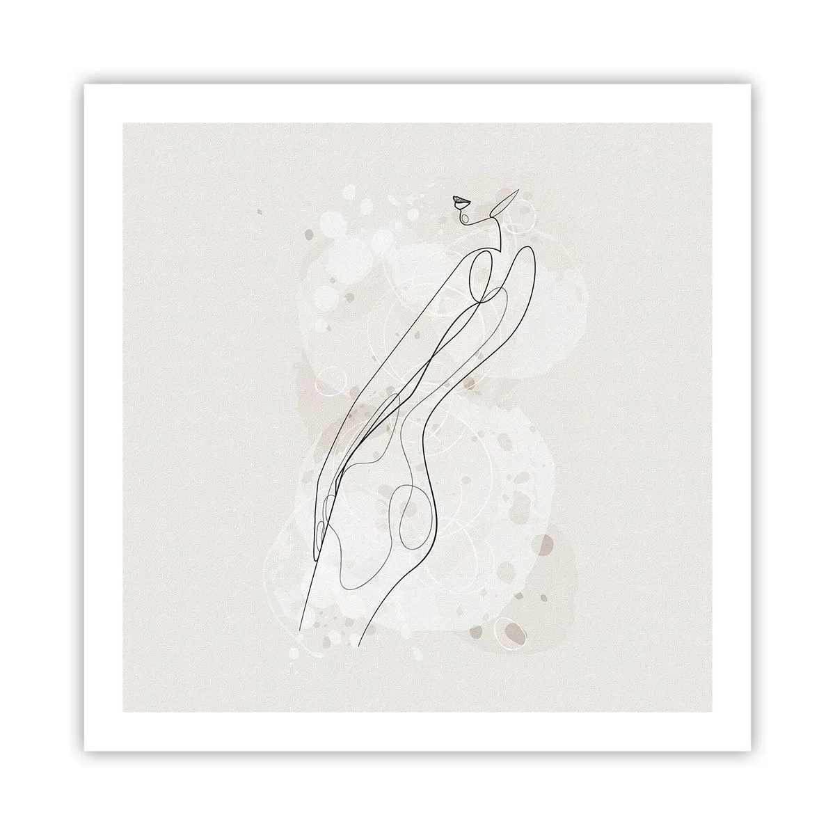 Poster - Errando con lo sguardo - 60x60 cm