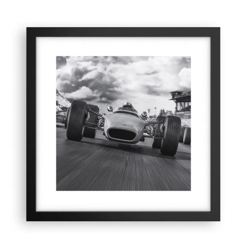 Poster in cornice nera - C'è la forza! - 30x30 cm