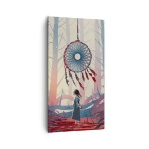 Quadro su tela - Stampe su Tela - Il rituale segreto della felicità - 55x100 cm