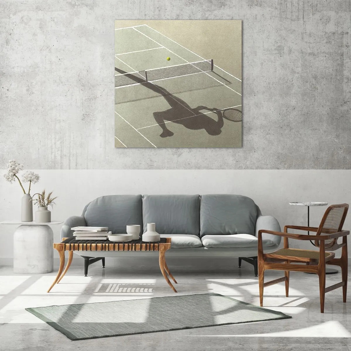 Quadro su vetro - Sconfiggere se stesso - 50x50 cm